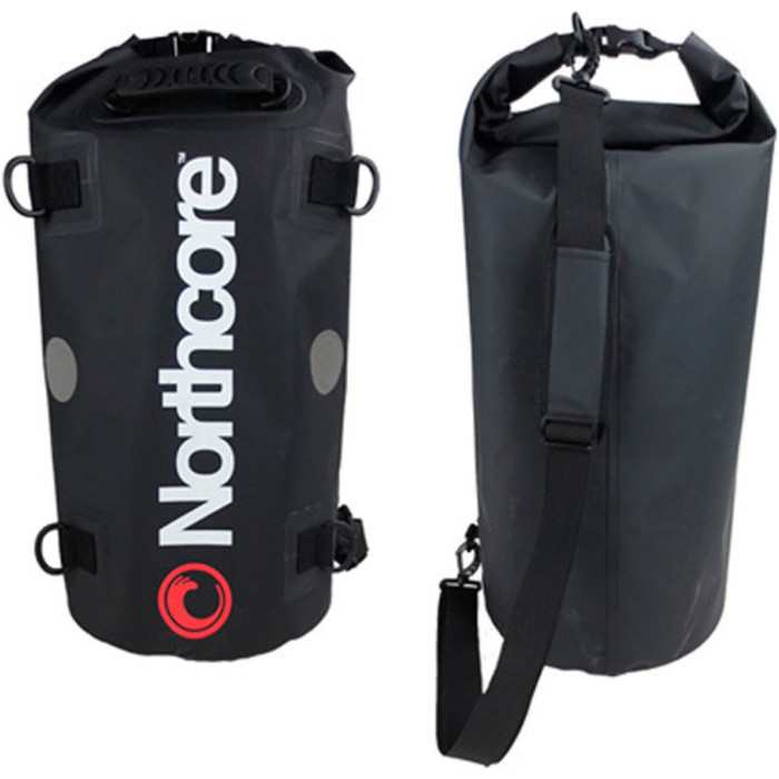 2024 Northcore 40L Dry Bag, Wetsuit Hanger & Keypod Bundle NOCXK - Black