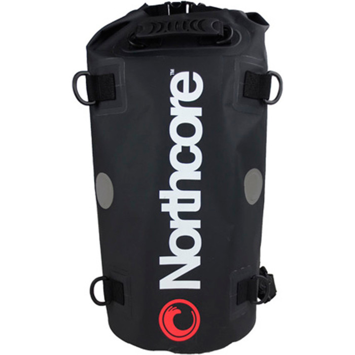 2024 Northcore 40L Dry Bag, Change Mat & Wetsuit Hanger Bundle NC6702 - Negro