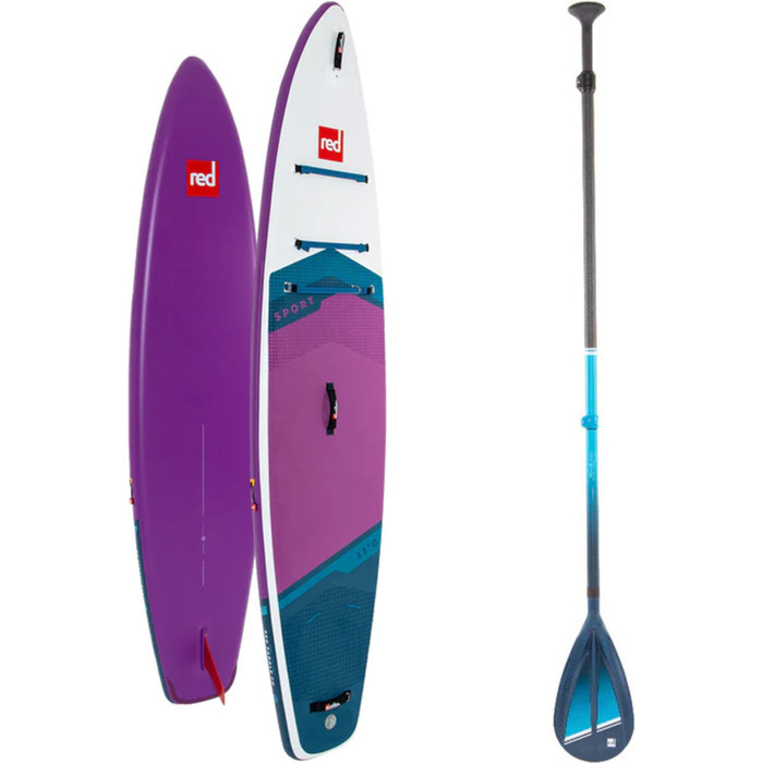 2024 Red Paddle Co Stand Up Paddle Board Sport MSL De 11'0 '' Y Remo Hybrid Resistente 001-001-002-0059 - Purple