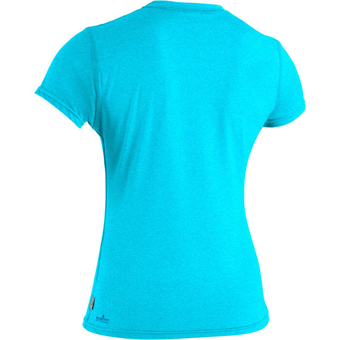 O'Neill Womens Blueprint Short Sleeve Sun Shirt 5466 - Turquoise