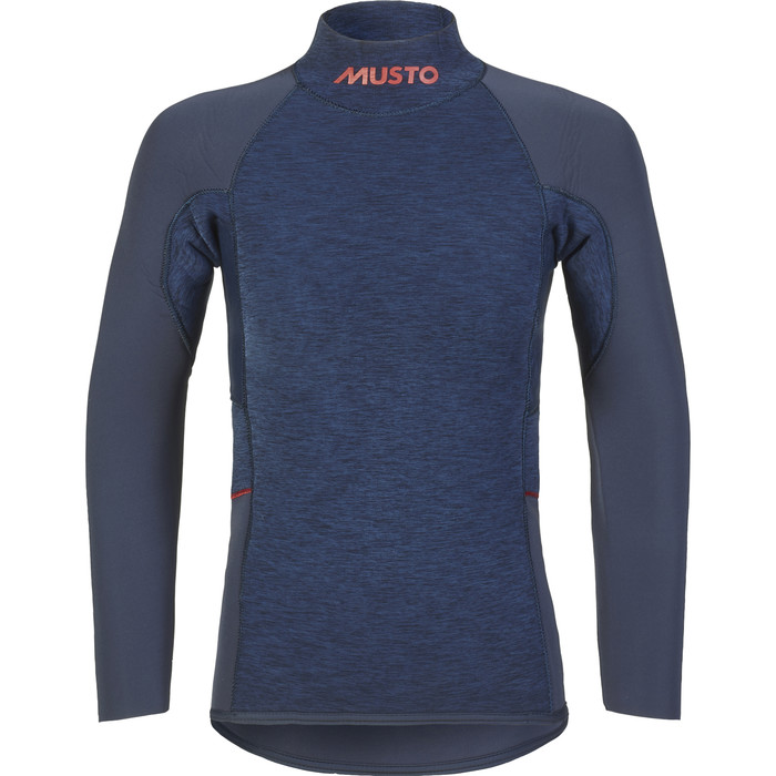 Camiseta De Manga Larga 2024 Musto Junior Flexlite Alumin 3.0 82079 - Mignight Marl