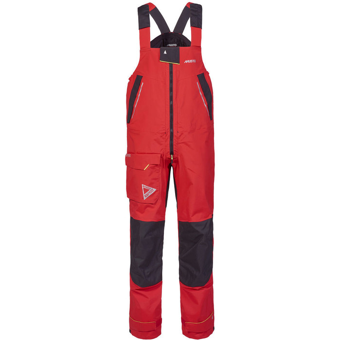 2024 Musto Hombre Br2 Offshore 2.0 Pantalones De Navegacin En Alta Mar 82086 - Rojo Verdadero