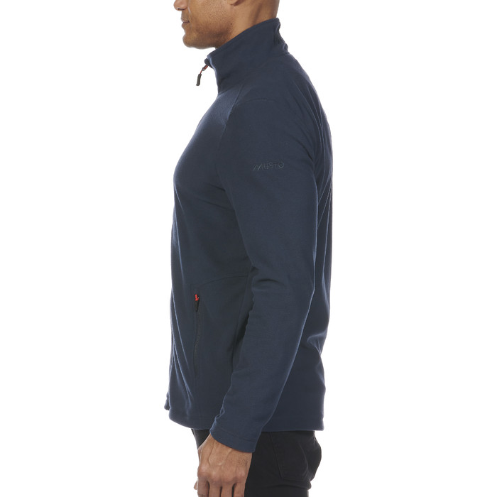 2024 Musto Mens Corsica Polartec 2.0 100GM Full Zip Fleece 82349 - Navy