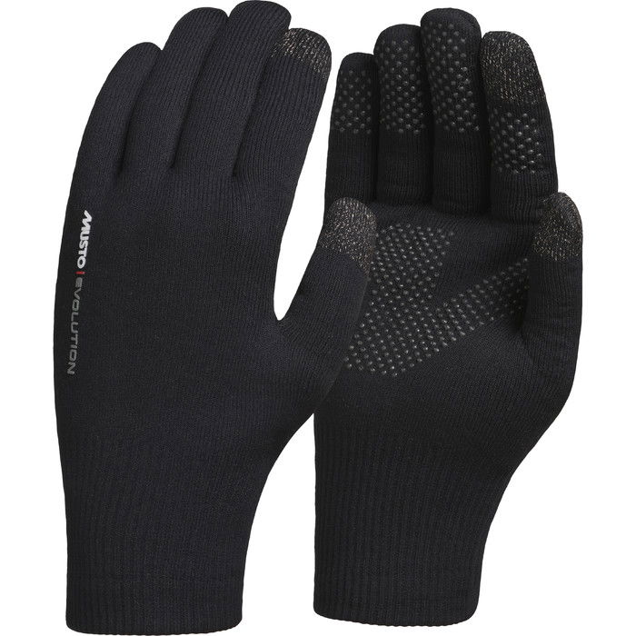 2024 Musto Evolution Water Proof Gloves 86068 - Black