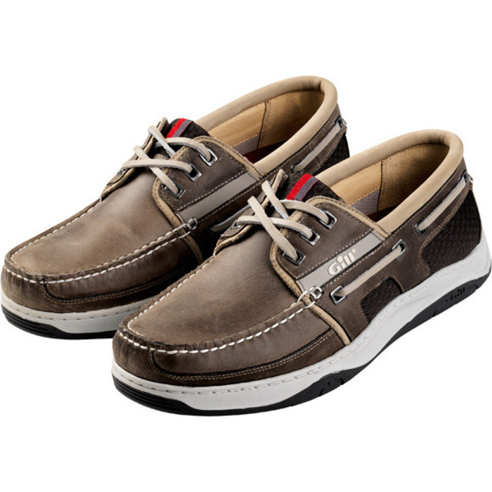 Gill Newport 3 Eyelet Deck Shoe GREY 925