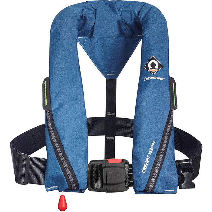 2024 Chaleco Salvavidas Automtico Crewsaver Crewfit 165n Sport 9710ba - Azul