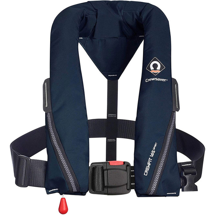 2024 Crewsaver Crewfit 165n Sport Chaleco Salvavidas Manual 9710nbm - Navy