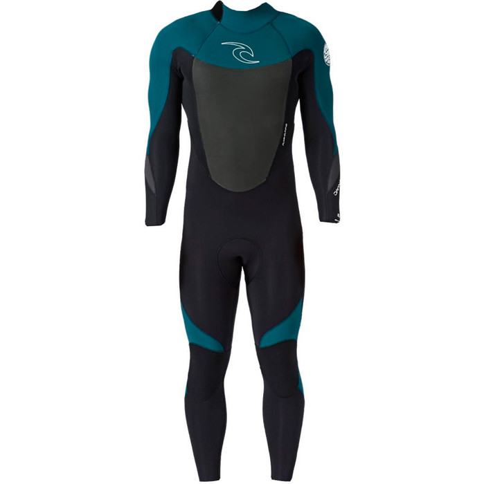 Rip Curl Dawn Patrol 5/3mm GBS Back Zip Wetsuit Teal WSM4FM