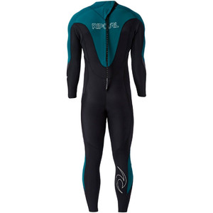 Rip Curl Dawn Patrol 5/3mm GBS Back Zip Wetsuit Teal WSM4FM