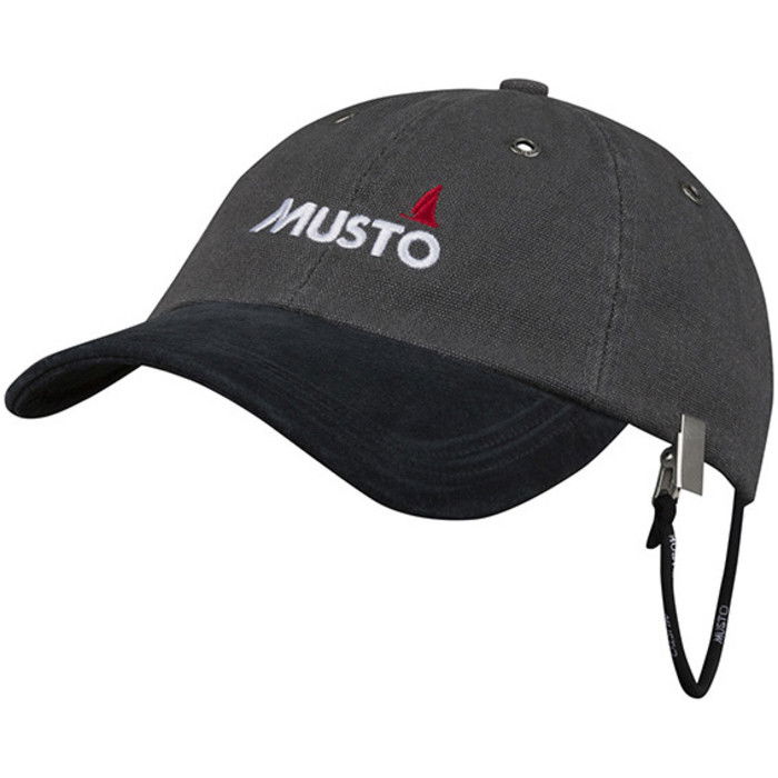 2024 Musto Evo Original Crew Cap Dark Grey AE0191