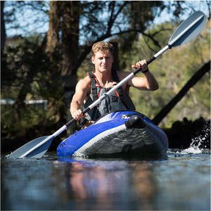 2019 Aquaglide Chelan Hb One 1 Hombre Kayak Inflable De Alta Presin Azul - Kayak Only Agche1