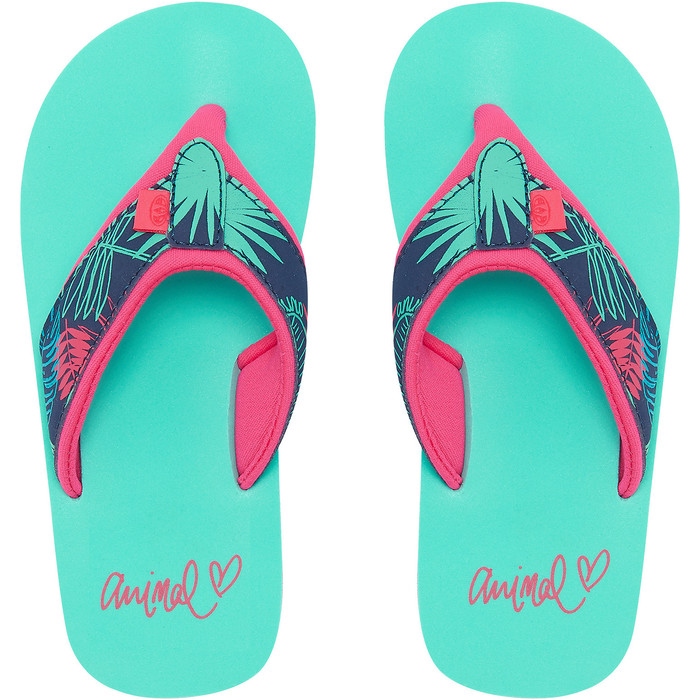 2019 Chanclas De Aop Superior Superior De Animal Girl Swish Turquesa Fm9sq801