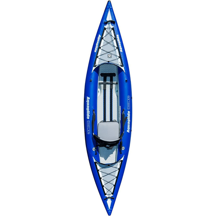 2019 Aquaglide Chelan Hb One 1 Hombre Kayak Inflable De Alta Presin Azul - Kayak Only Agche1