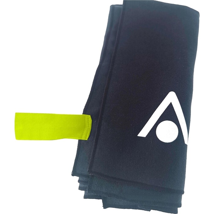 2024 Aquasphere Microfiber Swim Towel SA2250109 - Black / White