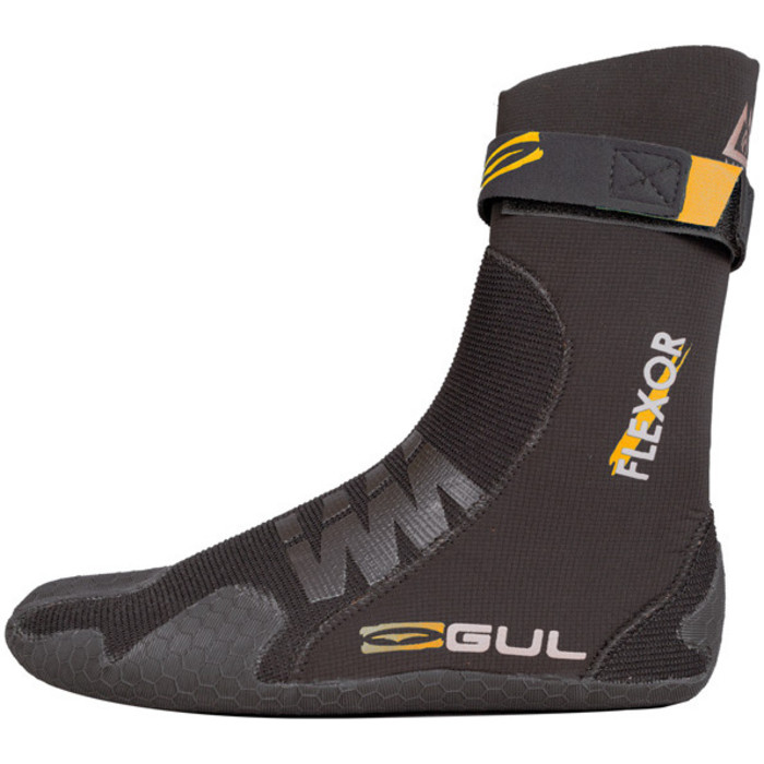 2019 Gul Flexor 3mm Split Toe Wetsuit Boots Black BO1299-B4