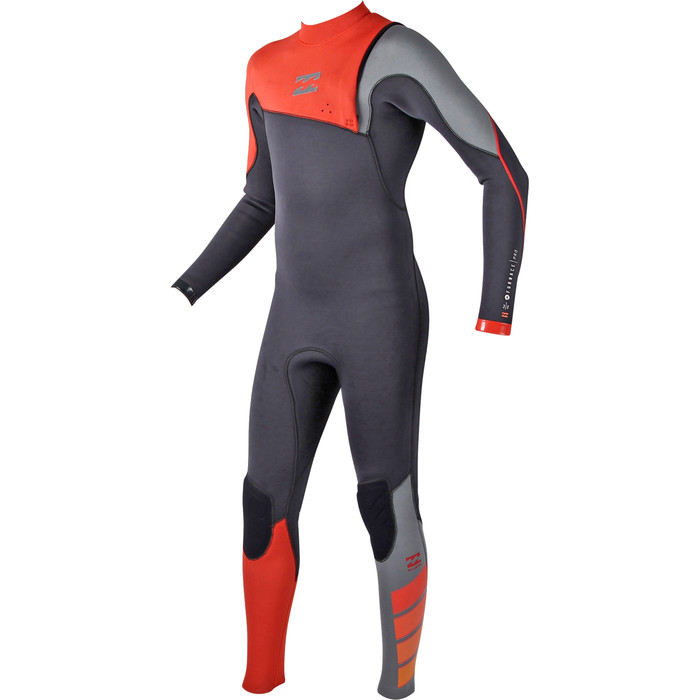 Billabong Junior Furnace Pro 5/4mm Zipperless Wetsuit - Orange Z45B01