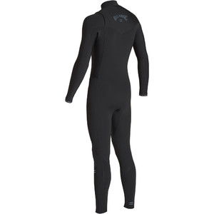 2020 Billabong Hombres Furnace Revolucin 5/4mm Traje De Neopreno Con Chest Zip Negro Q45m06