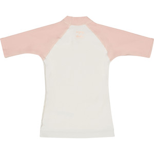 2020 Billabong Toddler Girl Logo Chaleco De Sarpullido De Manga Corta S4ty04 - Cristal De Salt