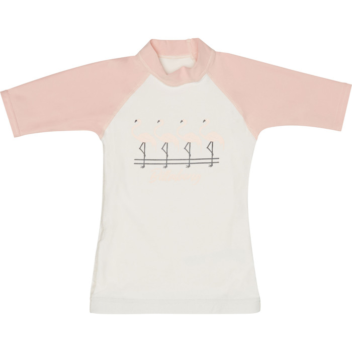 2020 Billabong Toddler Girl Logo Chaleco De Sarpullido De Manga Corta S4ty04 - Cristal De Salt