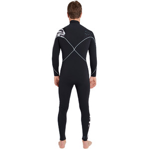 Billabong Furnace Carbon Comp 5/4mm Chest Zip Wetsuit Black Print L45M03