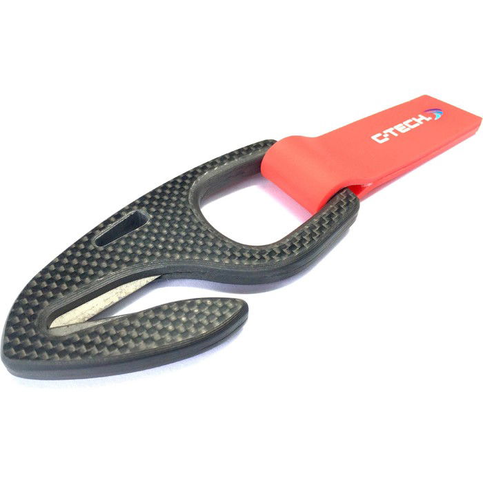 2024 Cuchillo De Seguridad C-shark Cssk - Negro / Rojo