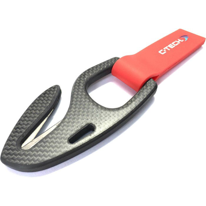 2024 Cuchillo De Seguridad C-shark Cssk - Negro / Rojo