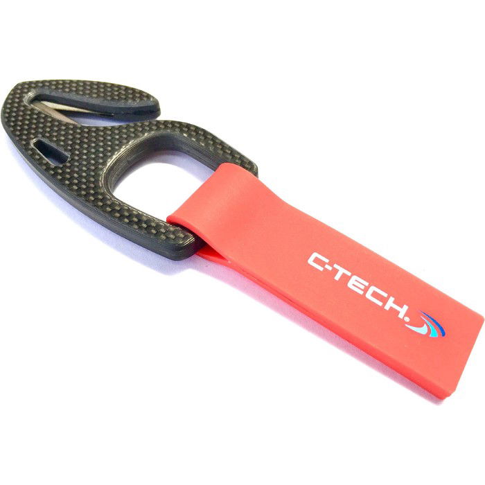 2024 Cuchillo De Seguridad C-shark Cssk - Negro / Rojo