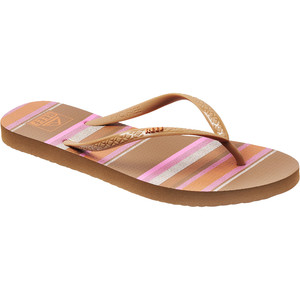 2023 Reef Chanclas Mujer Estampado Marino Cj0250 - Smoothie Stripe