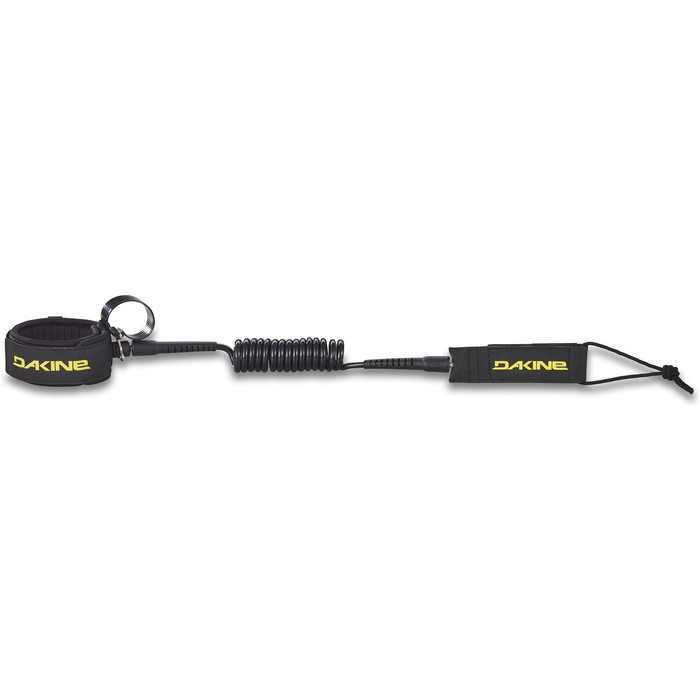 2023 Dakine Correa En Espiral 5ft X 1/4in Con Easy Clip D10003906 - Negro