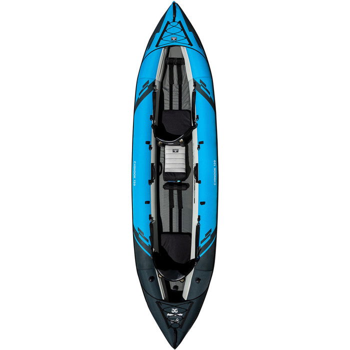 2024 Aquaglide Chinook 120 3 Man Kayak Blue - Kayak only