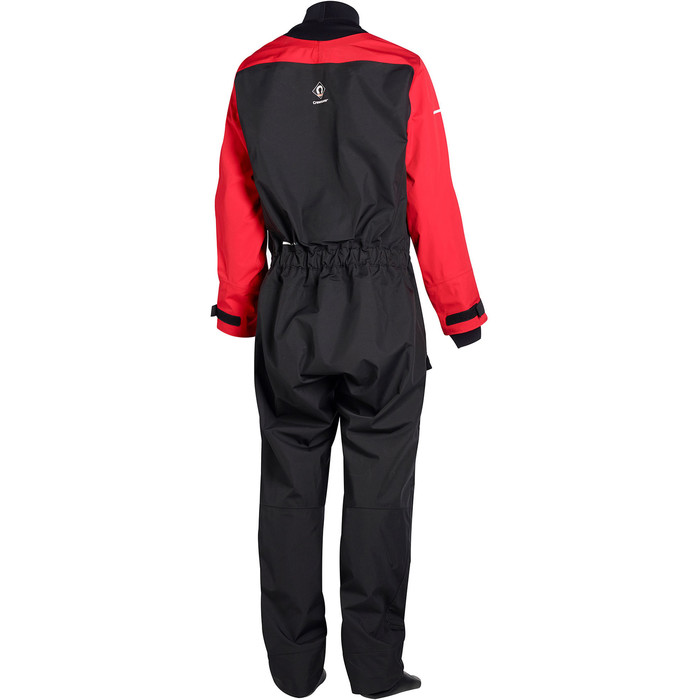 2024 Crewsaver Atacama Sport Drysuit & Free Undersuit 6555 - Rojo / Negro