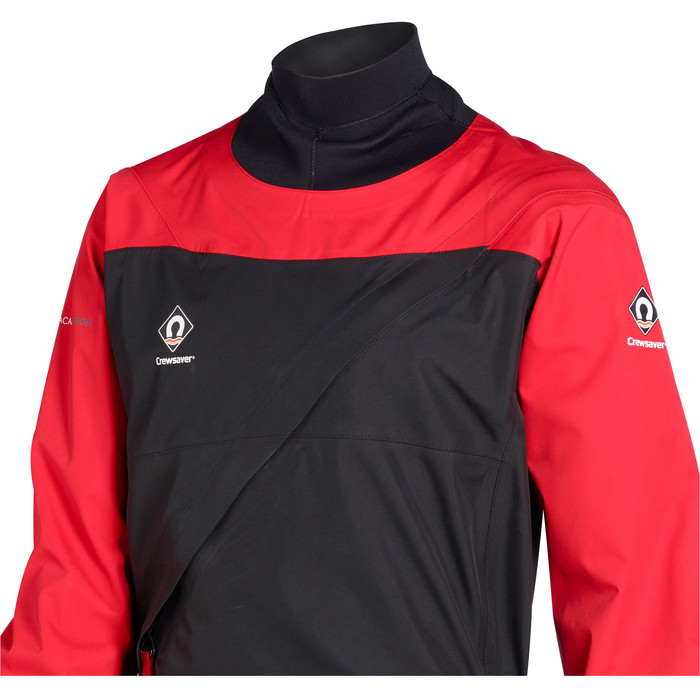 2024 Crewsaver Atacama Sport Drysuit & Free Undersuit 6555 - Rojo / Negro