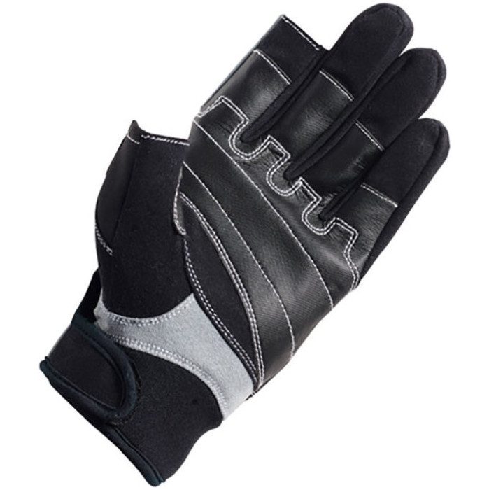 2024 Crewsaver Junior Guantes Largos De Tres Dedos Negro 6951