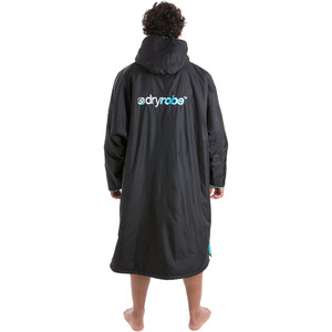 2023 Dryrobe Advance Cambio De Manga Larga Robe DR100L - Black / Azul