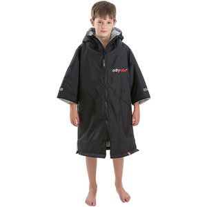 2023 Dryrobe Advance Cambio De Manga Corto Robe DR100 - Black / Gris