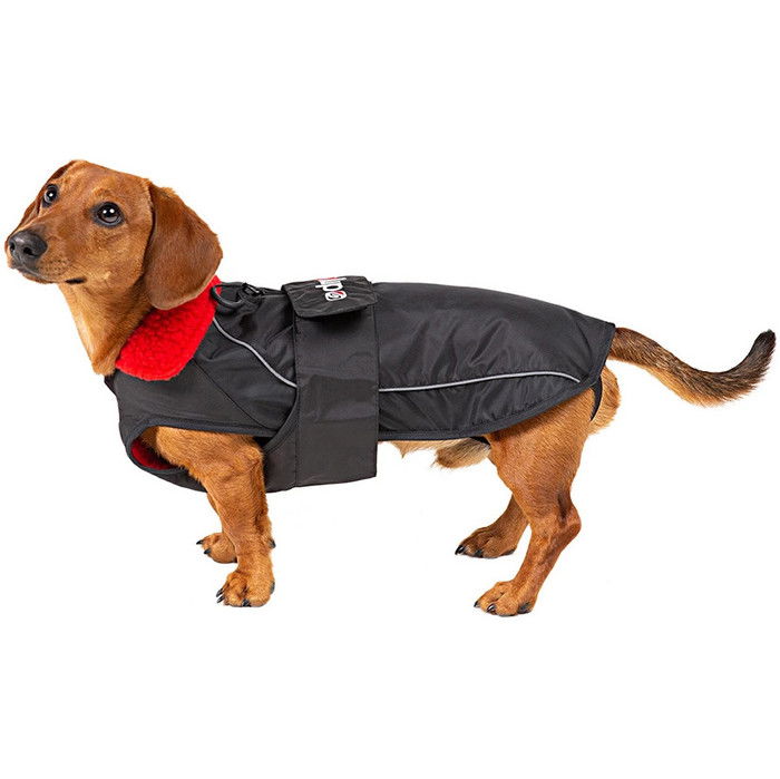 2023 Dryrobe Abrigo Para Perro DRDR1 - Black / Rojo