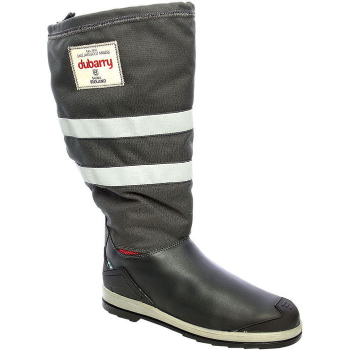 2021 Dubarry Crosshaven Gore-Tex Sailing Boots Navy Leather Grey