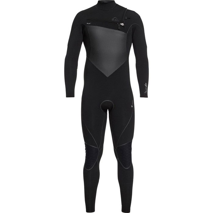 Traje de neopreno Quiksilver Highline Plus 5/4/3 mm con cremallera 2018 negro EQYW103069