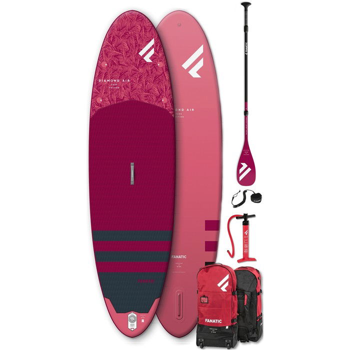 Paquete De SUP Inflable Fanatic Diamond Air Fanatic " 2022: Tabla, Bolsa, Bomba Y Remo