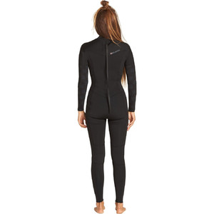 2019 Billabong Mujer Furnace Synergy 3/2mm Back Zip Traje Flatlock Traje De Neopreno Negro Palms N43g45