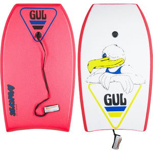 2022 Gul Seaspray Kids 33 Bodyboard & Power Boot Paquete - Rojo