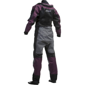 Gul Womens Code Zero U-ZIP Drysuit Black / Plum GM0373