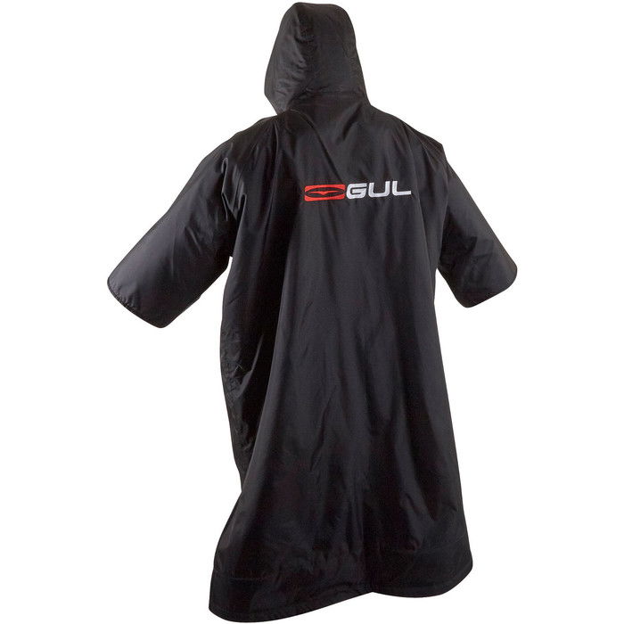 2024 GUL Junior Evorobe Hooded Changing Robe AC0128-B6 - Black / Red