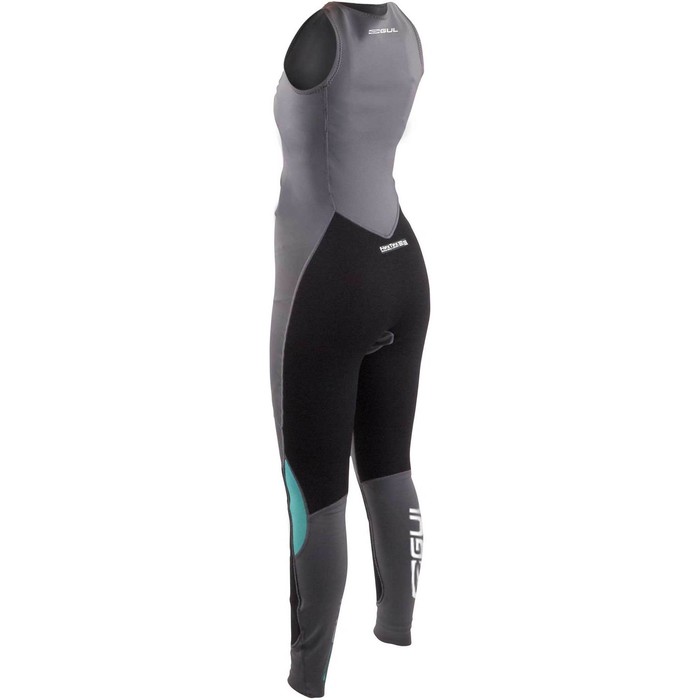 2022 GUL Womens Code Zero 1mm Long Jane Wetsuit CZ4310-B9 - Grey