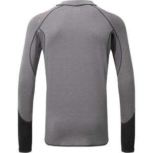 2023 Gill Mens Eco Pro Rash Vest 5025 - Grey Melange