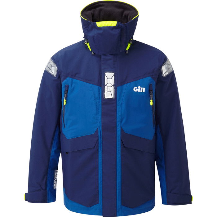 2021 Gill Os2 Chaqueta Offshore Para Hombre Azul Os24j