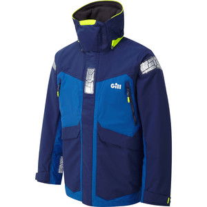 2021 Gill Os2 Chaqueta Offshore Para Hombre Azul Os24j