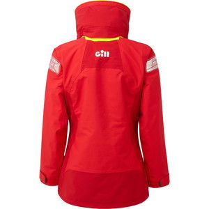 2021 Gill OS2 Womens Offshore Jacket Red OS24JW