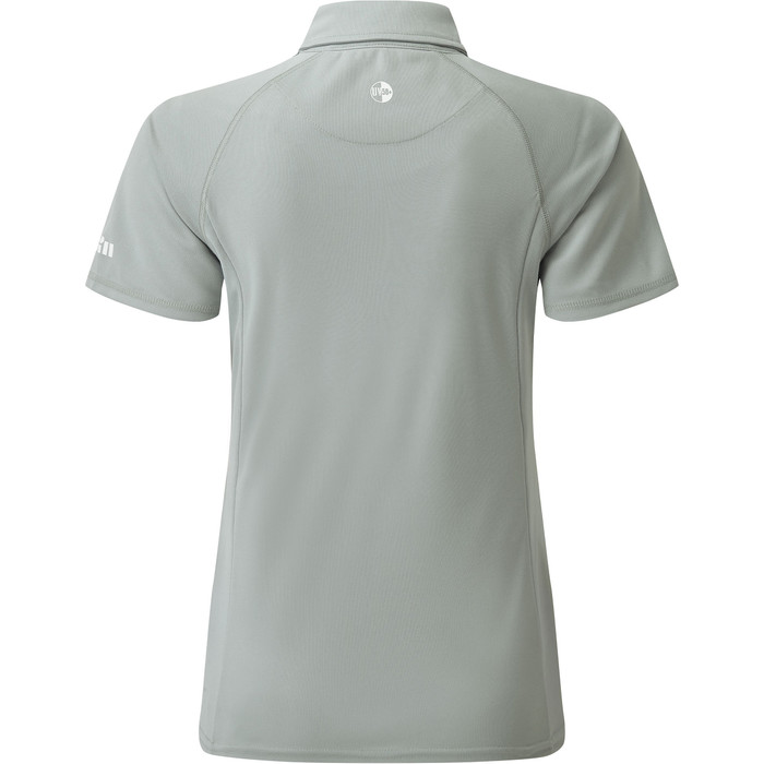 2024 Gill Mujer Uv Tec Polo Top Gris Uv008w