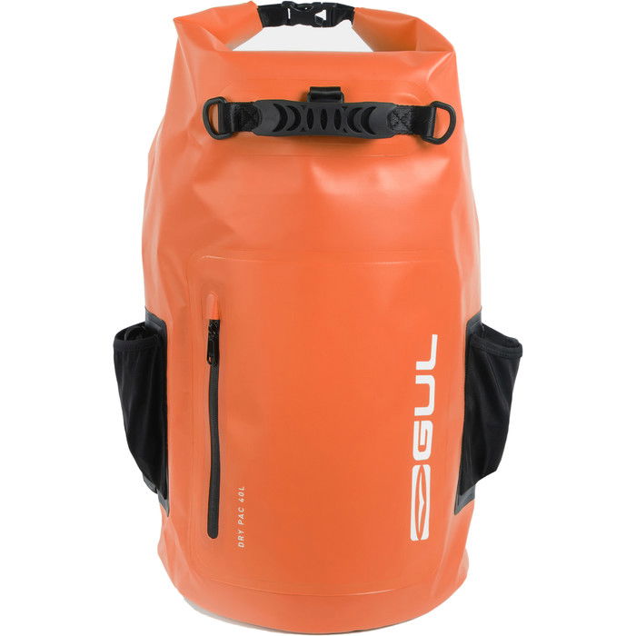 2024 Gul 40L Heavy Duty Dry Backpack Lu0120-B9 - Black / Orange